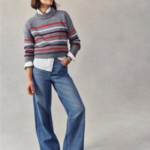 Spanxshape Authentic 360 Wide Leg Jeans - Elysian wash size small petite